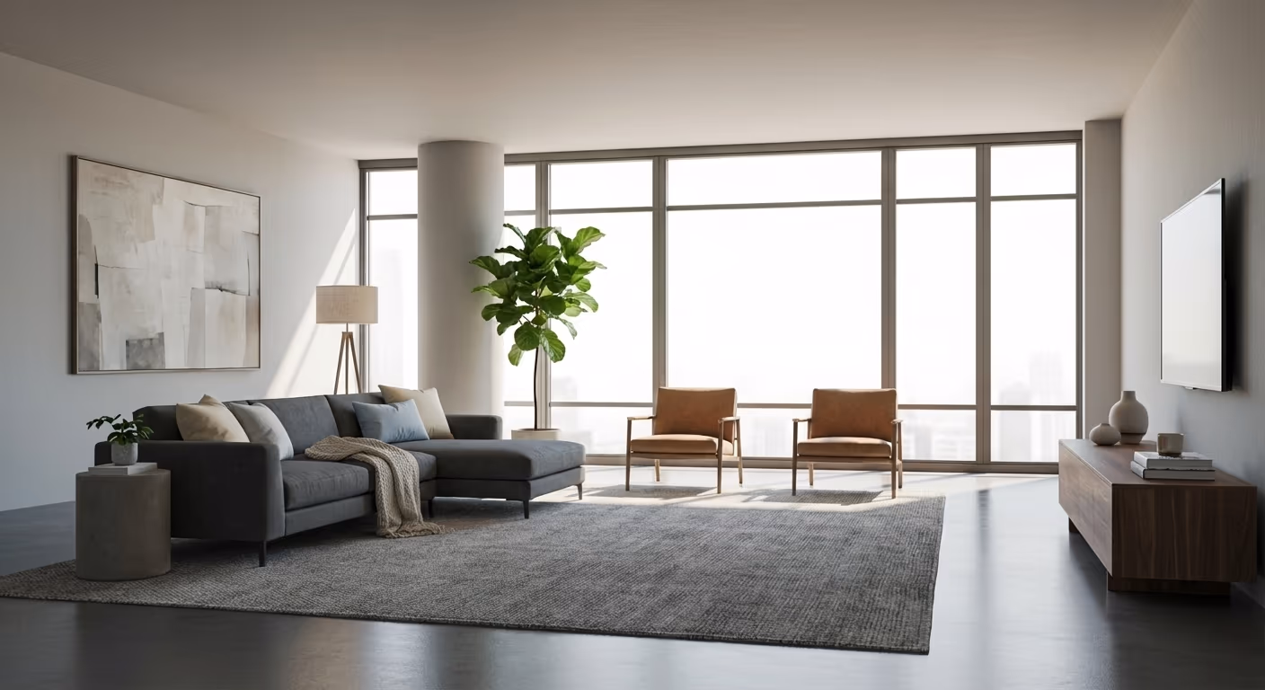 Virtuelles Home Staging Beispiel - Nachher